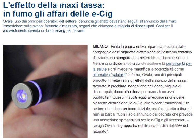 sigarette elettroniche