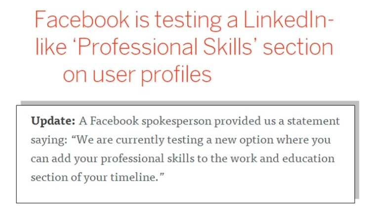 skill facebook