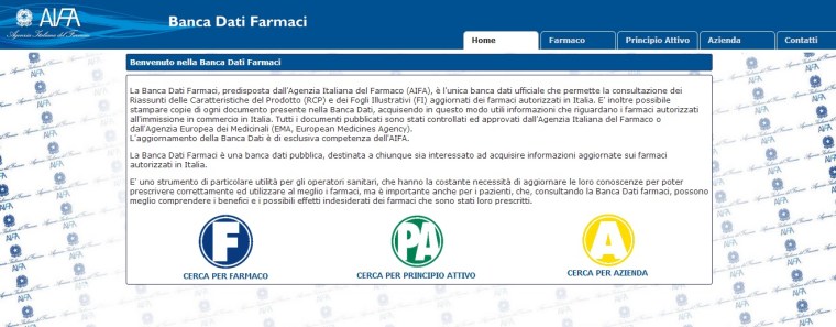 banca dati farmaci