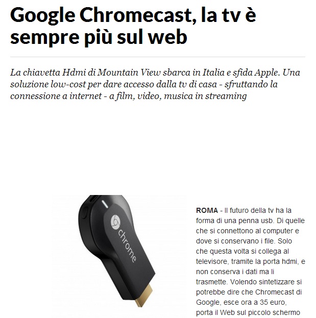 chromecast