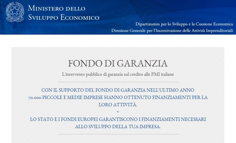 fondo di garanzia