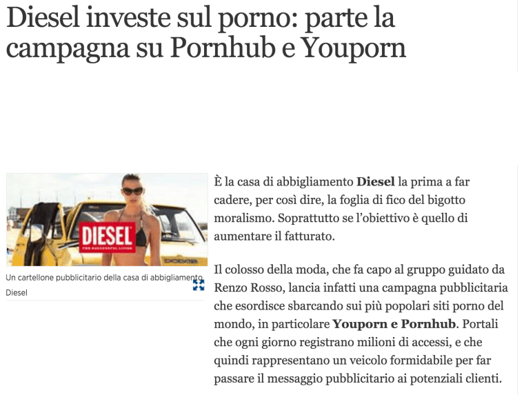 Campagna Diesel