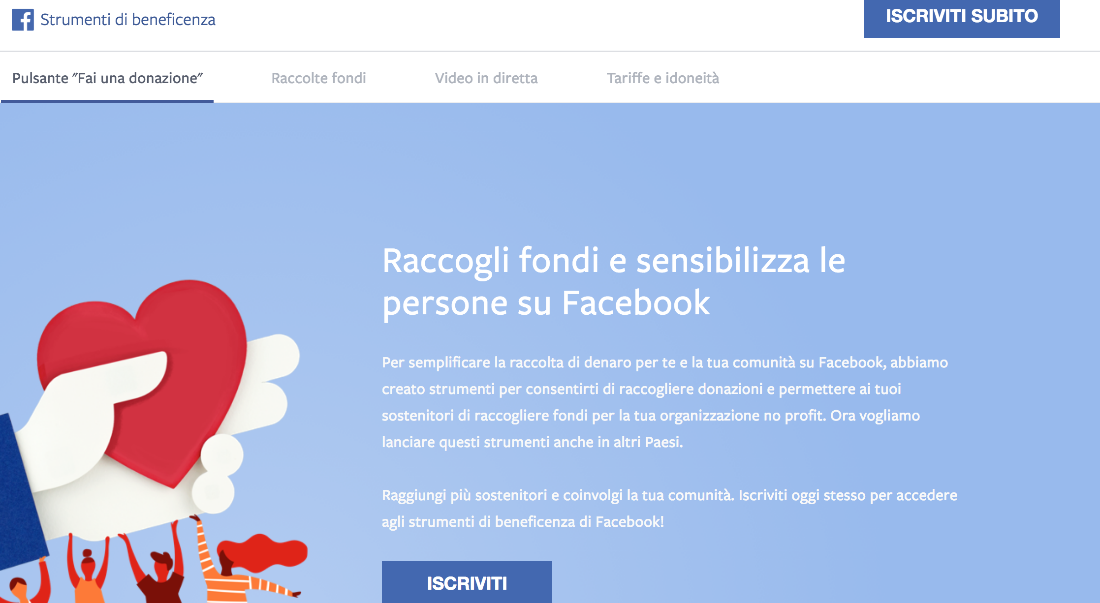 strumenti di beneficenza